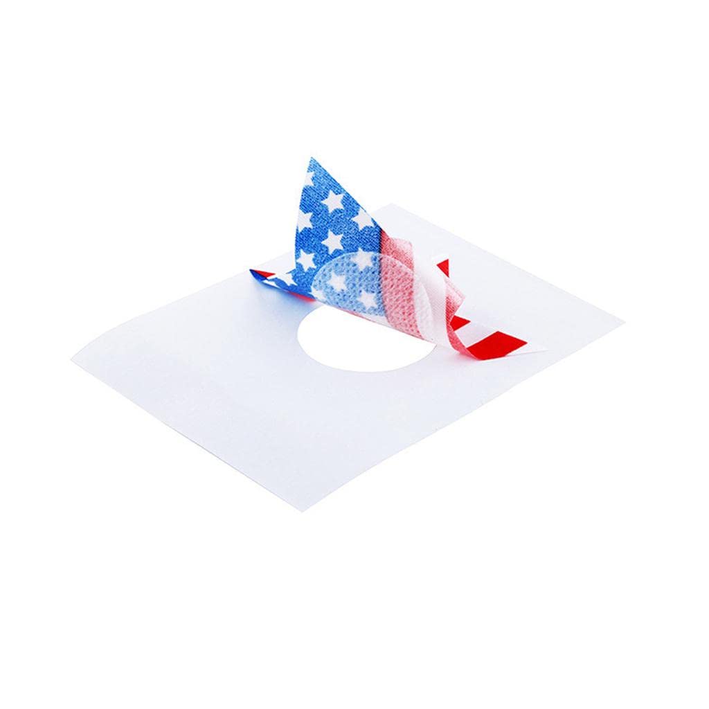 10 Pair American Flag Print Self Adhesive Pasties Nipple Cover Bra Sticker-image-43