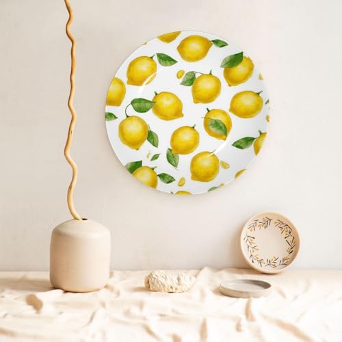 Assiette décorative en porcelaine anglaise haut de gamme faite main 20 cm