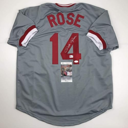 Autographed Cincinnati Grey Baseball Jersey