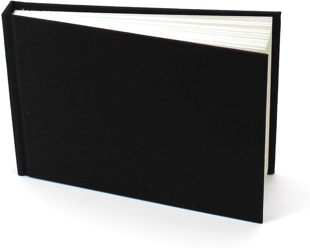 Artgecko Casebound Mixed Media Sketch Book A3 Landscape - 92 Pages 150gsm White Cartridge Paper