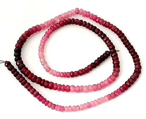Perles de rubis naturel AAA+ LKBEADS pour haute joaillerie