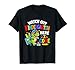 Watch Out Kindergarten Here I Come Dino First Day of School T-Shirt