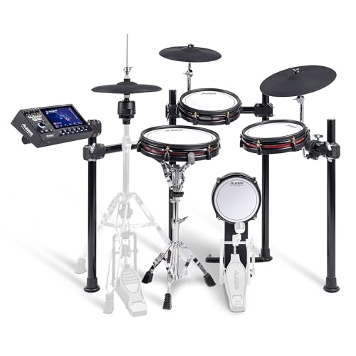 Alesis Strata Club Electric Drum Set with 144K Multi-Channel Samples, Touchscreen, Triple-Zone...