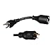 Tripp Lite Metered PDU, 20A, 14 Outlets (5-15/20R), 120V, L5-20P/5-20P Adapter, 0U Vertical Rack-Mount Power, 36 in. (PDUMV20-36),Black