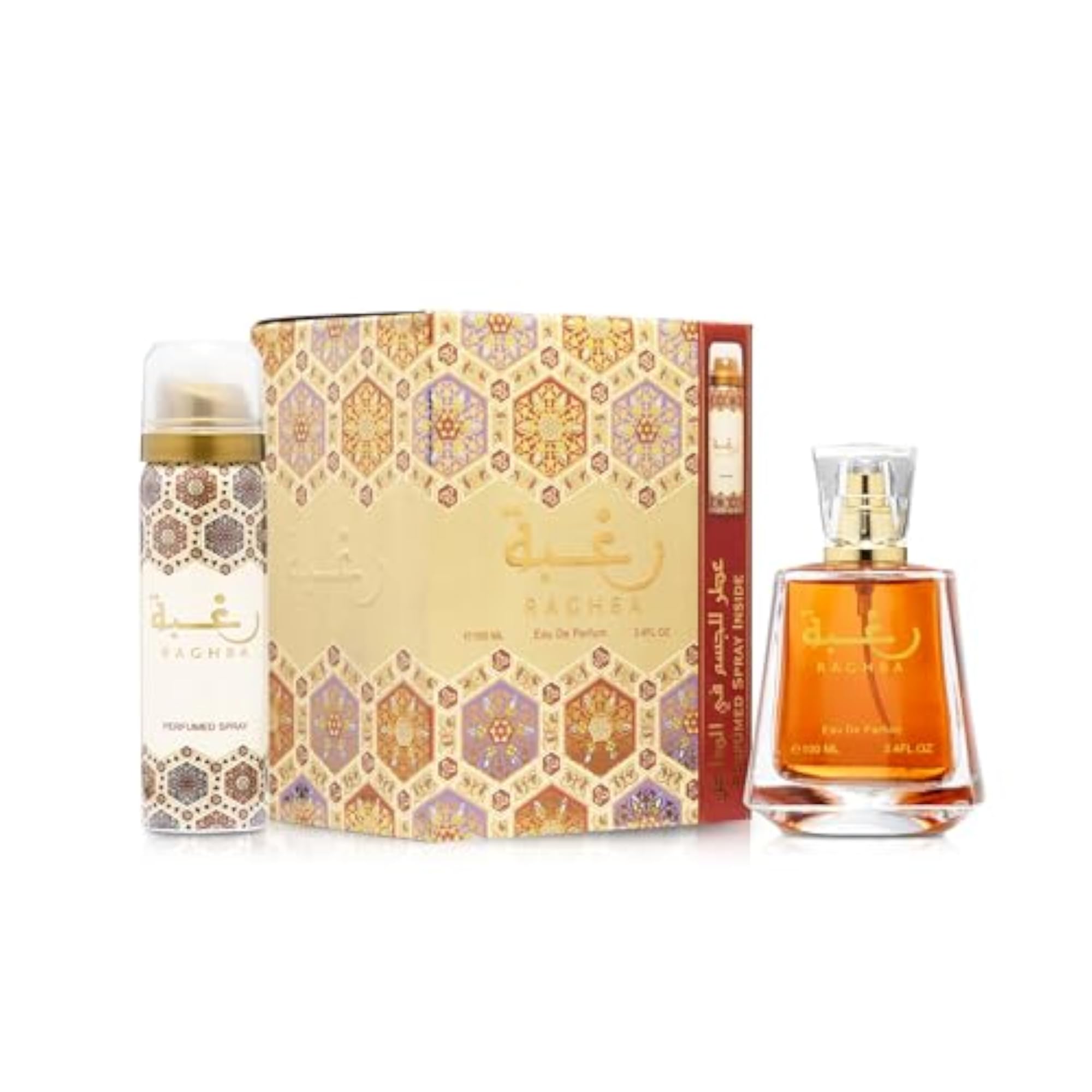 Raghba Arabic Perfume for Unisex, 100ml Eau De Parfum