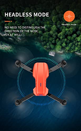 Drone E99 PRO RC Drone 4K HD Câmera dupla, WiFi FPV Dobrável Retorno Automático Altitude Hold Drone,