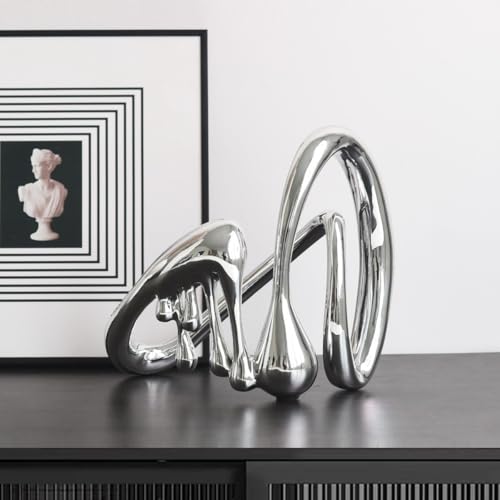 Statue art abstrait de luxe ornement moderne salon