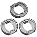 Caltric Front & Rear Brake Shoes Compatible with Yamaha Breeze 125 Yfa125 Yfa-125 Yfa1 1998-2004 New