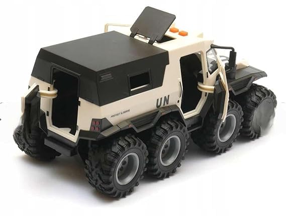 Shivaaro 1/32 Diecast Suv Model Car Sound, Light, And Music - Interactive Kids Toy, Black 3