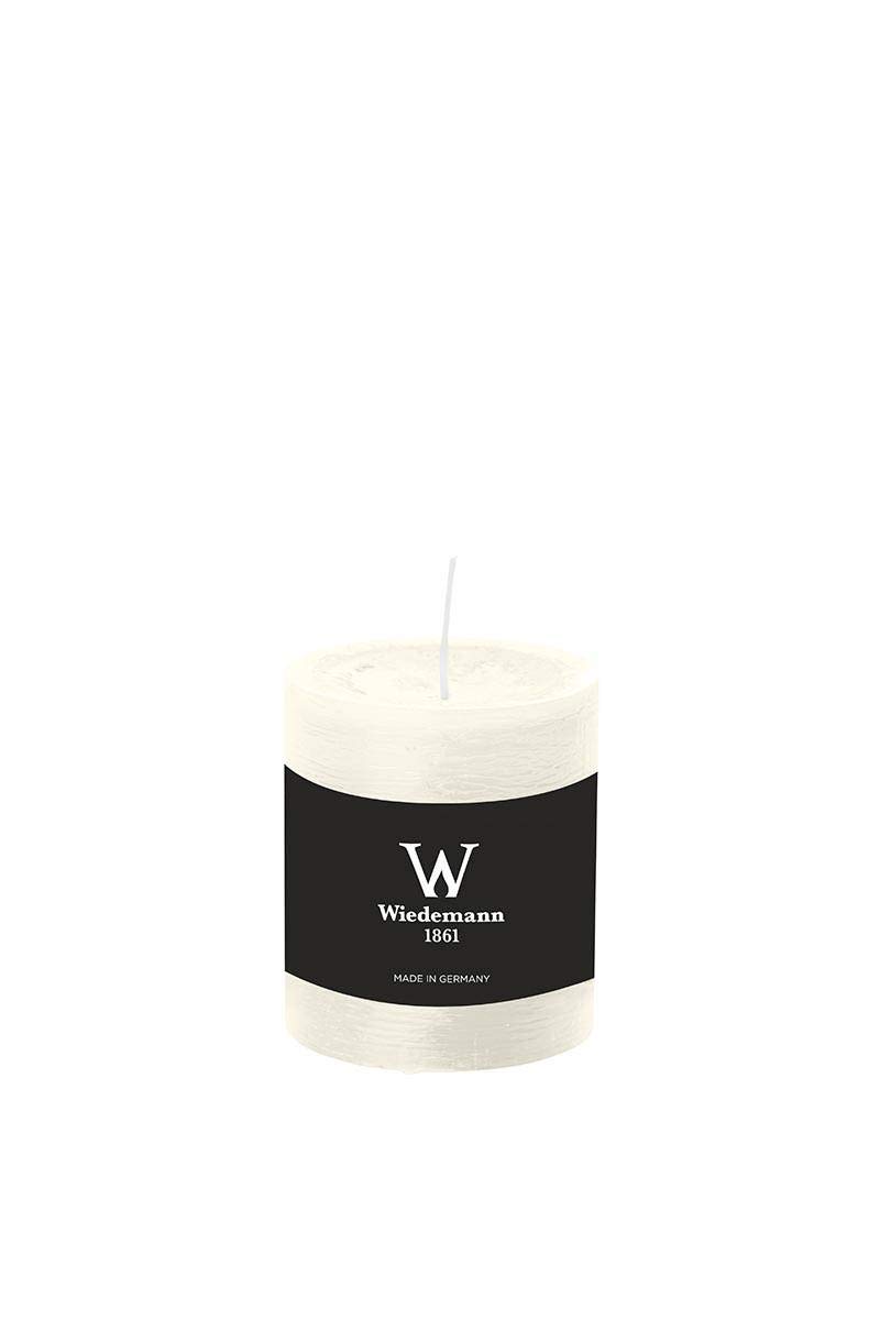 Inna-Glas Ivory Wax Candle Aurora, 8Cm, Ø6,8Cm, 34H