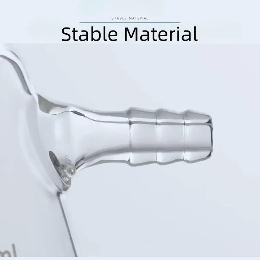 Standardowa kolba stożkowa laboratoryjna, butelka z filtrem trójkątnym i ustnikiem, 50 ml, 100 ml, 250 ml, 500 ml, 1000 ml, 2000 ml (kaliber 29 2000 ml)