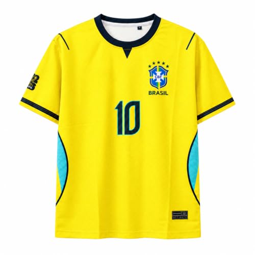 Generic Brazil Football Yellow Jersey - Image 2