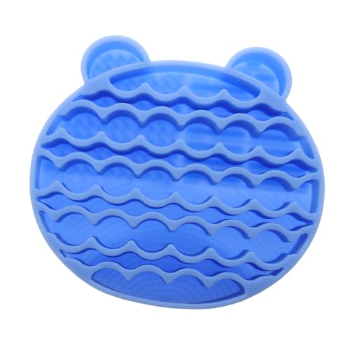 TOVINANNA Silicone Makeup Brush Cleaning Mat Brush Stand Holder Kit Face Brush Scrubber Pad for Women