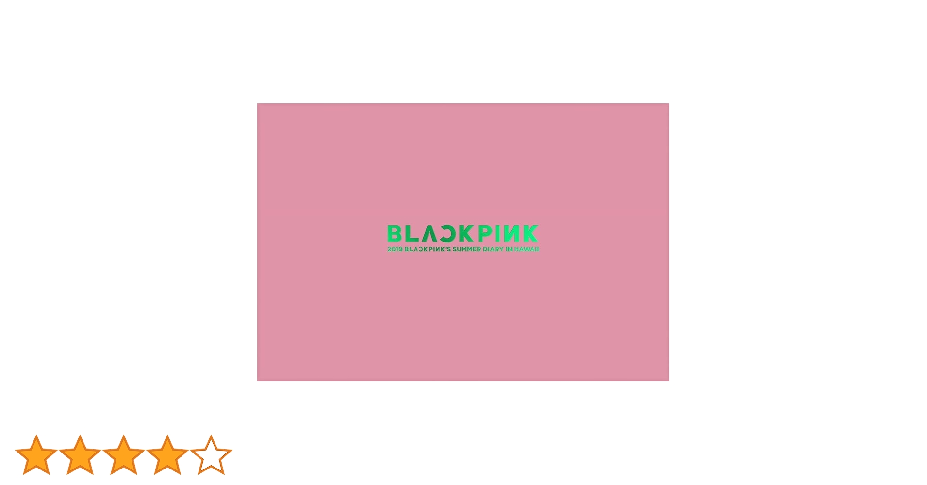 YG BLACKPINK - 2019 BLACKPINK'S SUMMER DIARY IN HAWAII 168p