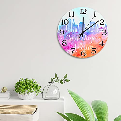 Horloge murale San Diego pour sublimer la décoration de votre salon - 5