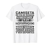 Camiseta De Fin De Semana Para Hacer Barranquismo Camiseta