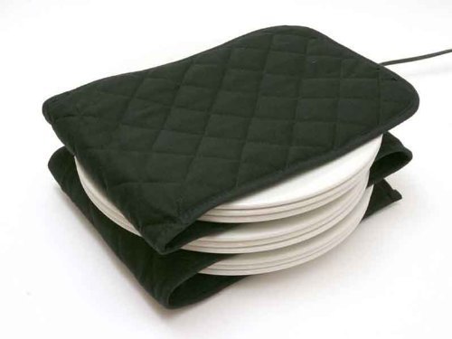 Hot Ideas Scaldapiatti Elletrico - Nero (Spina