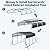 GarveeTech Metal Carport, 10x15 FT Outdoor Carport Canopy with Reinforced Base and Galvanized Steel Roof, Heavy Duty Garage Car Shelter Shade for SUV, Truck, Boats