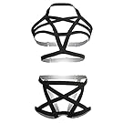 Micrkrowen Shoulder Strap Bundled （Dew Suckling， Back） Fun Pajamas Sexy Flirt Leotard