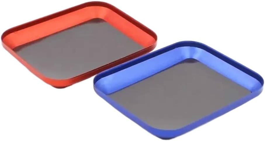 Aluminum Alloy Magnetic RC Repair Screw Storage Tray Box