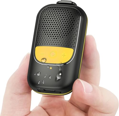 Tiksounds Small Bluetooth Speaker, Mini Speaker Built-in Mic, Speakers Bluetooth Wireless with 15 Hours Playtime, Hands-Free Call, IP67 Waterproof Portable for Hiking/Biking, Gifts for Women/Men