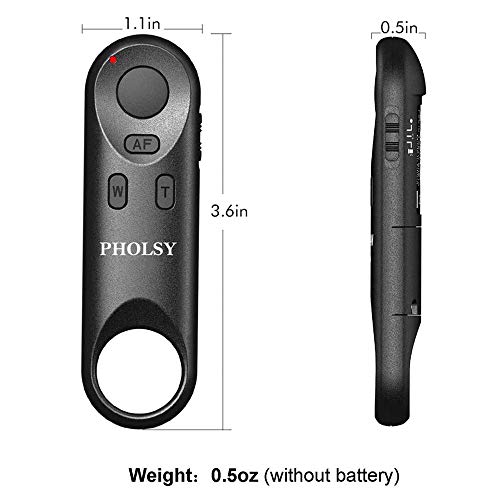 Image of Wireless Remote Control BR-E1 Camera Remote Shutter Compatible with Canon | Replace Canon BR-E1 for Canon R6 M50 R100 R7 R10 R8 90D 850D R5 R6 200D 250D 6DM2 77D 800D M6-II M200 G5X-II G7X-III etc.