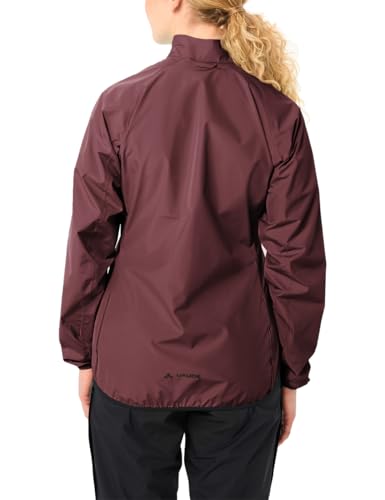 VAUDE Drop III Regenjacke Damen, wasserdicht – Dark Oak – Gr. 38 – Ansicht 4