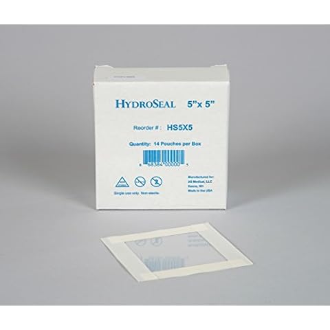 5" x 5" Hydroseal Shower Protection Barrier - 7 Pieces Cover