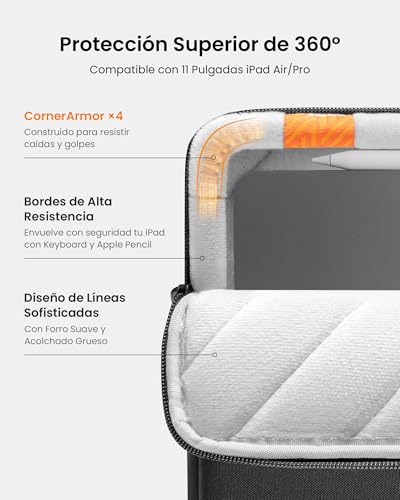 Funda Tablet 11 Pulgadas contra Caídas con Espacio para Accesorios 4