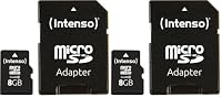 Intenso – Intenso microSDXC 64GB Class 10 Speicherkarte inkl. SD-Adapt