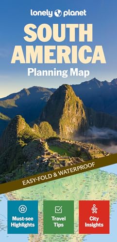 Lonely Planet South America Planning Map