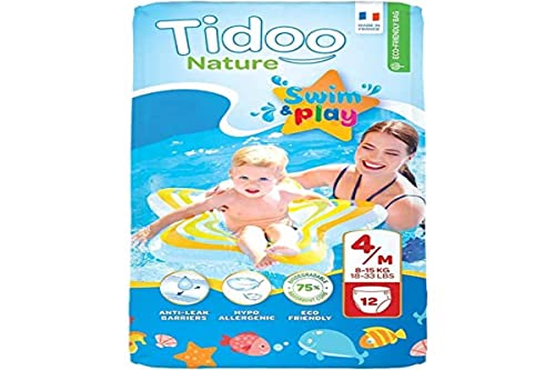 Tidoo 503990 - Badewindel T4, 8 15 kg, Unisex Cover