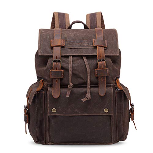 FANDARE Unisexo Mochila Hombres Mujeres Bolsos Escolares Adolescente Daypack  Aire Libre