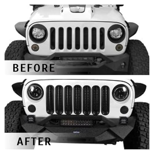 Protector central delantero que evita daños en tu Jeep Wrangler JK 07-15 4