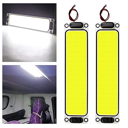 2X108COB luz diurna evita multas y mejora la seguridad de tu automovil 7
