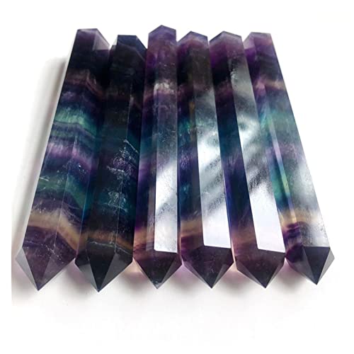 Pierre de guérison en fluorite naturelle pour l'équilibre des chakras