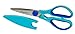 Progressive-KT-4008 Prepworks by Kitchen Shears with Blade Cover, Blue