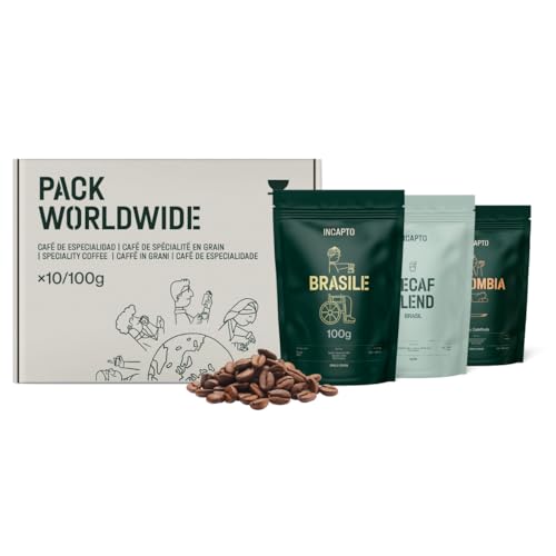 Incapto Pack Caffè Degustazione di 10 Caffè dal Mondo |