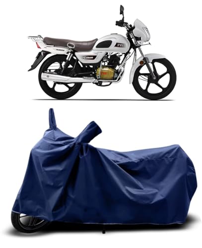 Image of CoverRide Bike Cover Waterproof Heavy Duty - All Weather Dustproof UV Protection Bike Cover for Tvs Radeon Outdoor Indoor Use with Windproof Buckle