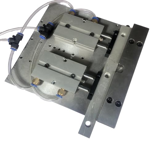 Tornillo de banco neumático accesorio de mecanizado CNC de de punta plana máquina