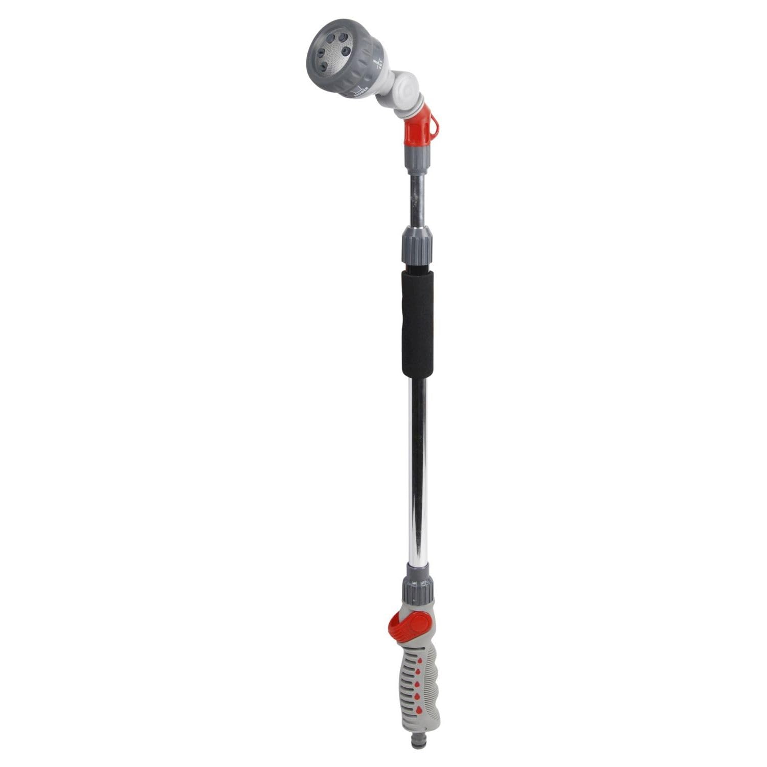 SPID’O - Lance d’Arrosage 6 Jets Articulée - Métal/Plastique - 81cm