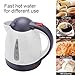 Smowfes 12V Car Kettle & Water Heater - Battery Powered Coffee Maker with Auto Shut-Off, Portable Electric Kettle for Truck RV Travel, Fast Boiling 12V Car Kettle Water Boiler for Tea/Coffee
