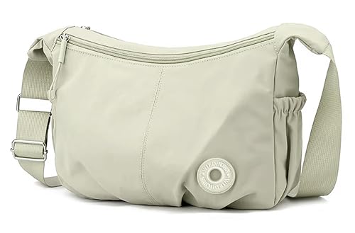 Image of WildHorn Nylon Sling Bag for Women | Lightweight Crossbody Shoulder Bag with Zipper Closure & Adjustable Strap | Casual Travel Handbag for Daily Use | Ethically Crafted