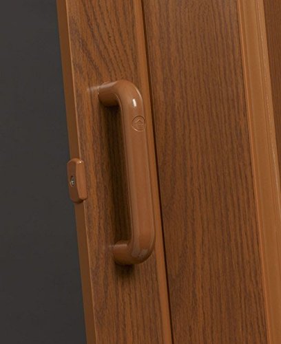LTL Home Products EN3280FL Encore Interior Accordion Folding Door, 24-36 x 80 Inches, Fruitwood