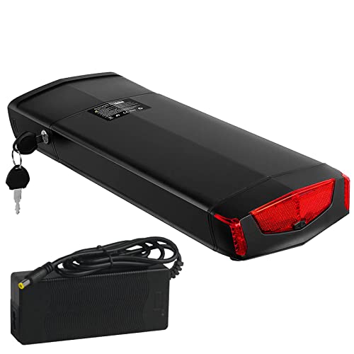 36V 13Ah 468Wh Elektrofahrrad Akku mit 2A Ladegerät Lithium Ionen Akku für 250W/300W/350W/500W Motor