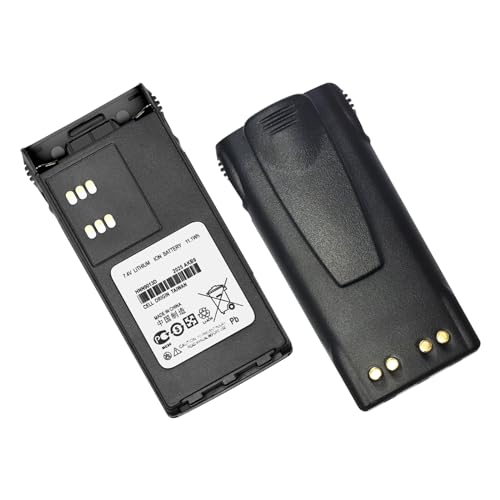LIENIAO (2PCS) HNN9013D Battery HNN9008A [2025 New Version] for Motorola HT750 HT1250 HT1250 LS PR860 GP140 GP240 GP280 GP320 GP328 GP338 GP340 GP360 GP380 GP540 GP640 MTX950 PRO5150 Battery