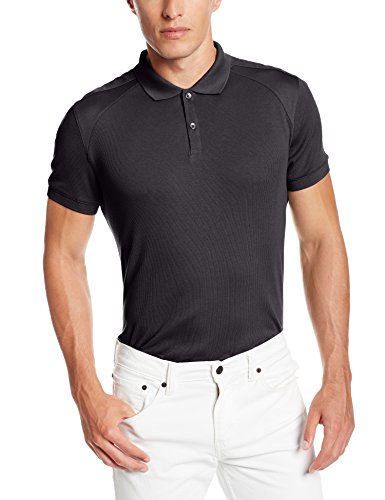 Calvin Klein Sportswear Men's Short Sleeve Solid Polo with 2X2 Rib