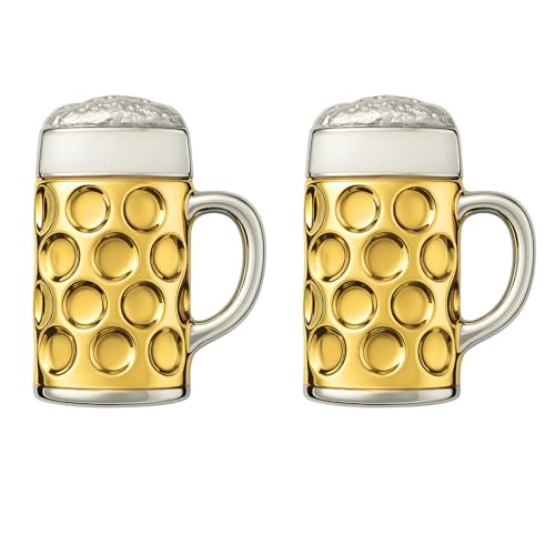 La Mejor Selección de Tiradores de cerveza al mejor precio. 45 Oktoberfest - Juego de 2 broches para jarra de cerveza, broche para traje regional, botón Gaudi, accesorio para hombre