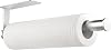 Towel Rack Toilet Paper Holder Roll Paper Stand Cling Film Shelf Punch-Free Roll Holder Home Wall Mounted Paper Rack No Rust Bathroom Accessories Kitchen Aluminum Stand Silver Color 13 Inches