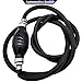 Automotive-leader Fuel Line Assembly, Outboard Motor Inner Diameter 10mm 3/8inch Outer 5/8inch Dia Hose Marine Boat RVs Assembly with Primer Bulb Steel Clamps